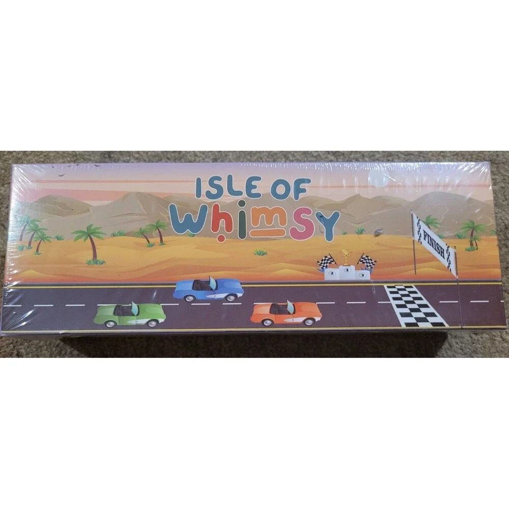 Isle of Whimsy car-shaped sidewalk chalk.